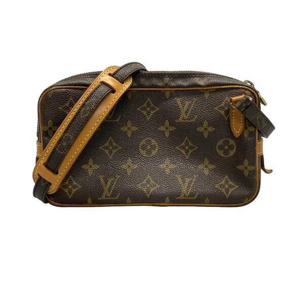 LOUIS VUITTON Pochette Marly Bandouliere Monogram Shoulder Bag bran590-102125 - Picture 1 of 13